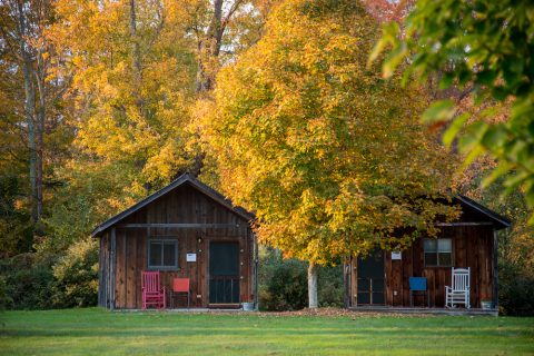 Cabins in the Fall